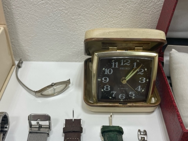 【A7132】腕時計 時計 レディース メンズ 大量おまとめ クオーツ 手巻き ジャンク品 SEIKO CITIZEN RICOH renoma 等