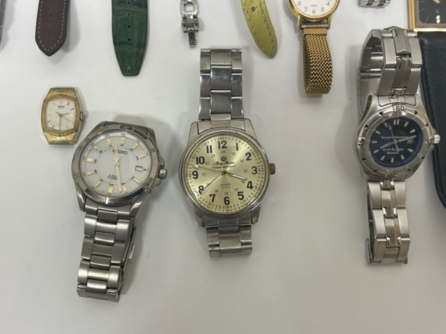 【A7132】腕時計 時計 レディース メンズ 大量おまとめ クオーツ 手巻き ジャンク品 SEIKO CITIZEN RICOH renoma 等