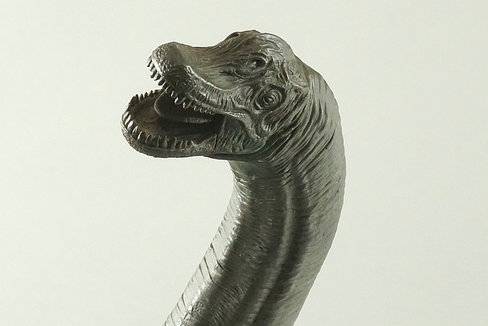 ☆ KAIYODO 海洋堂 1/20 ブラキオサウルス 恐竜 ソフビフィギュア 完成