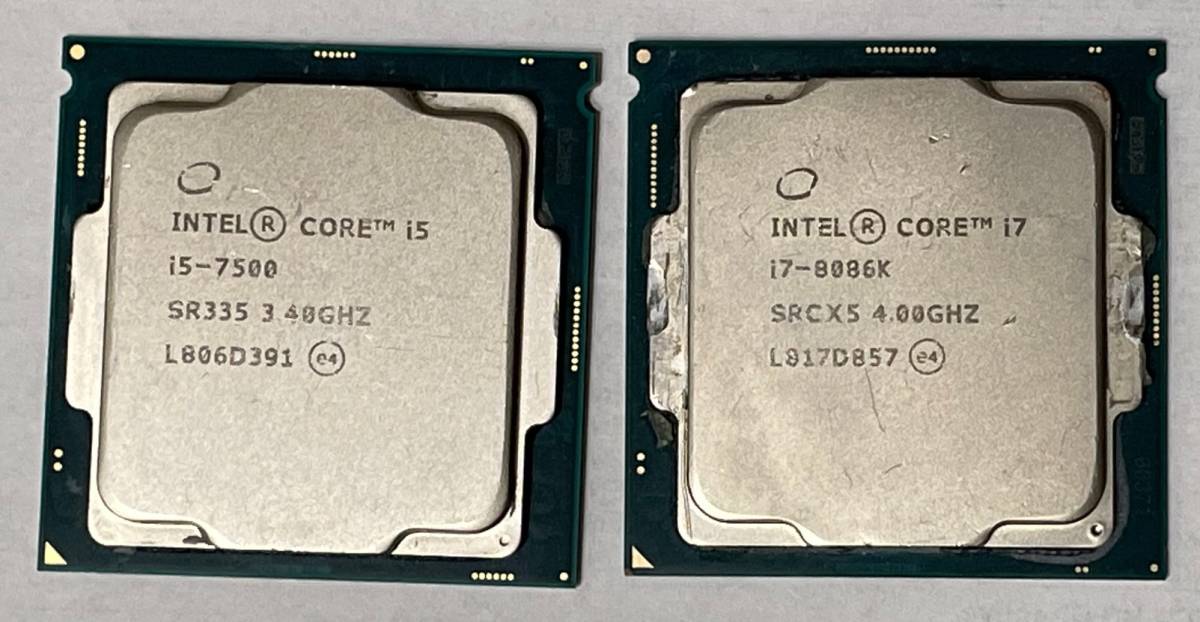 i7 8086k 殻割り