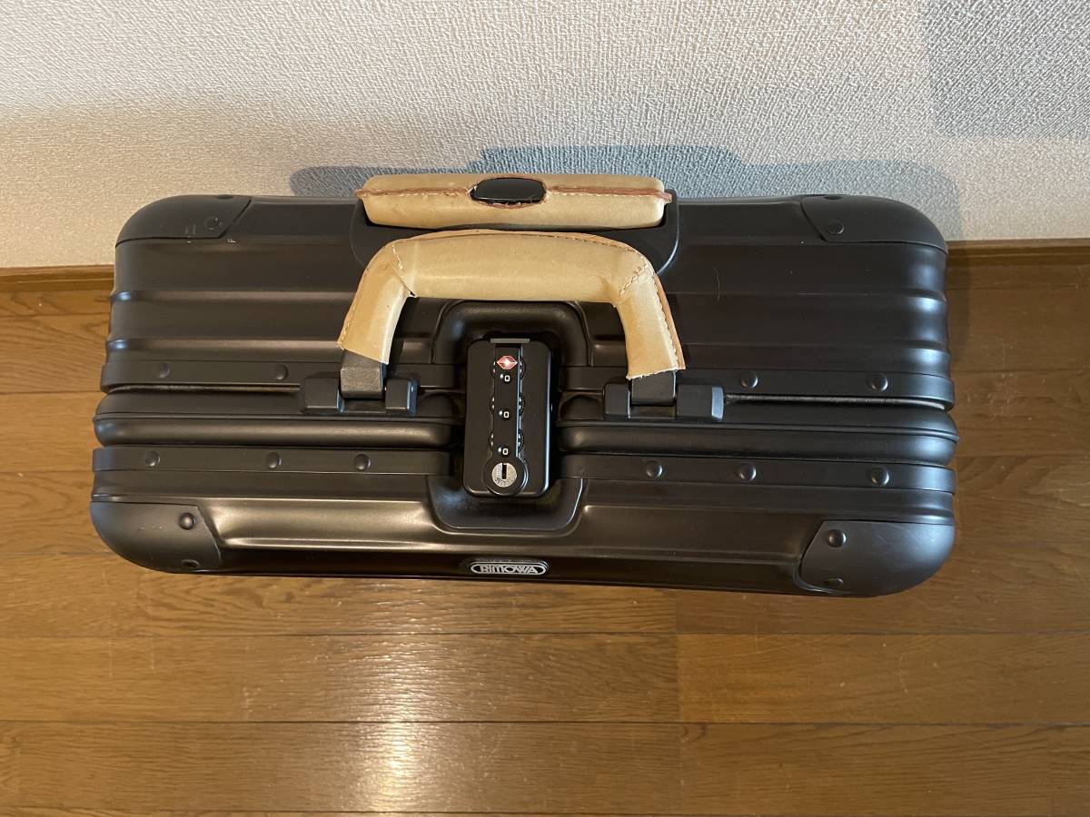 □RIMOWA STEALTH リモワ ステルス 2輪 ビジネストローリー 28L 