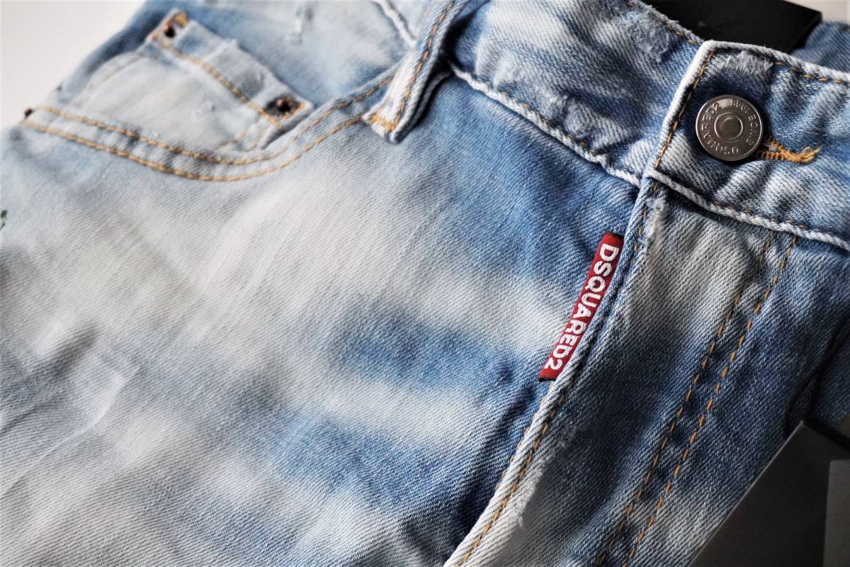 新品正規品】完売モデル 9.7万 44 Dsquared2 ディースクエアード 
