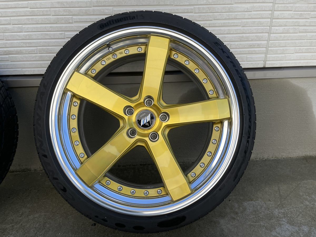 ワーク WORK ジーストST2 20インチ9J+38 バックレーベルジーストBST2 
