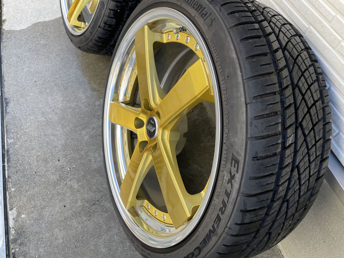 ワーク WORK ジーストST2 20インチ9J+38 バックレーベルジーストBST2 