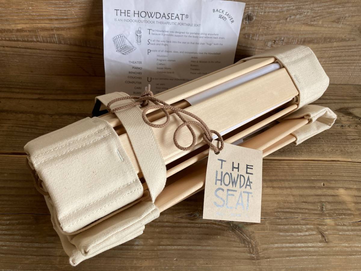 ハウダシート_THE HOWDA-SEAT_ハウダシート_USA MADE_ソロキャンプ ブッシュクラフトなどに(その他)｜売買された ...