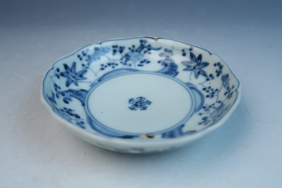 時代物、豆皿、染付
