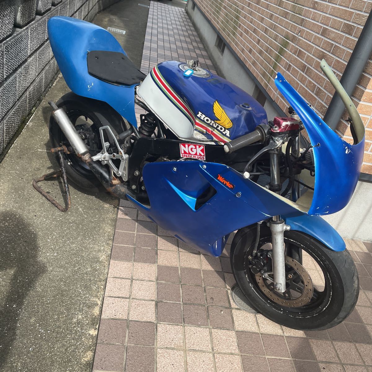 バイク HONDA NSR50 エンジン 部品取りやレストアベースに！