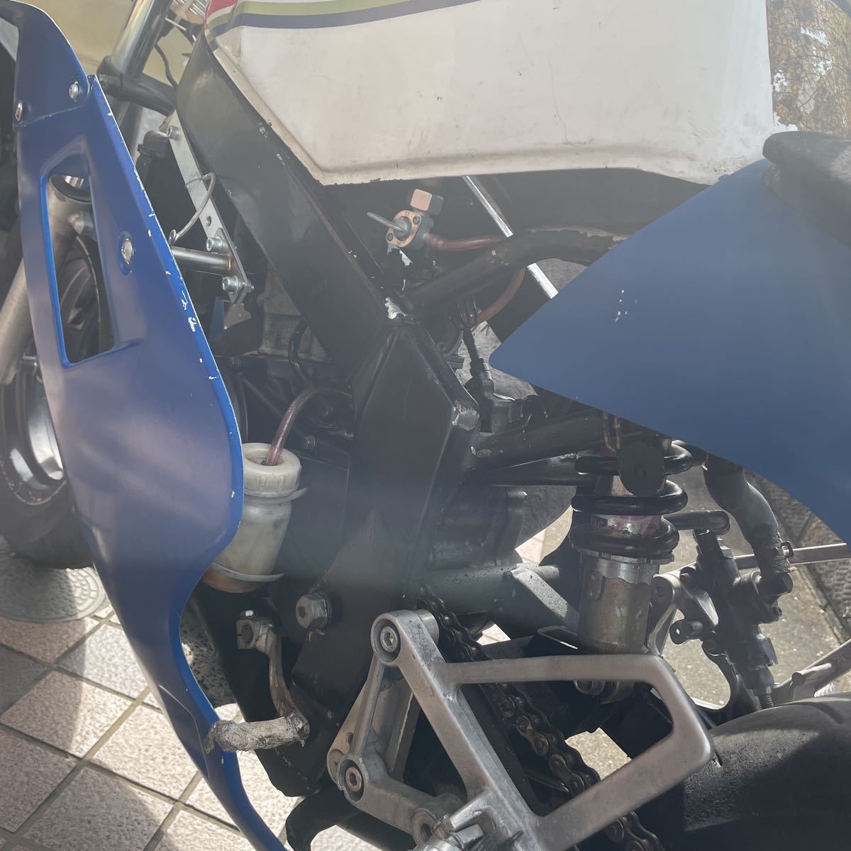 バイク HONDA NSR50 エンジン 部品取りやレストアベースに！