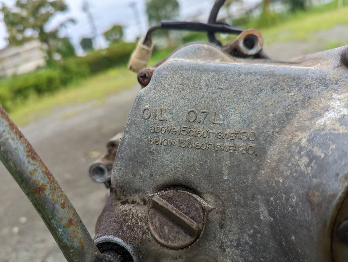 ホンダ ダックス DAX ST70H 純正エンジン 72CC ST70E-7番台 ジャンク
