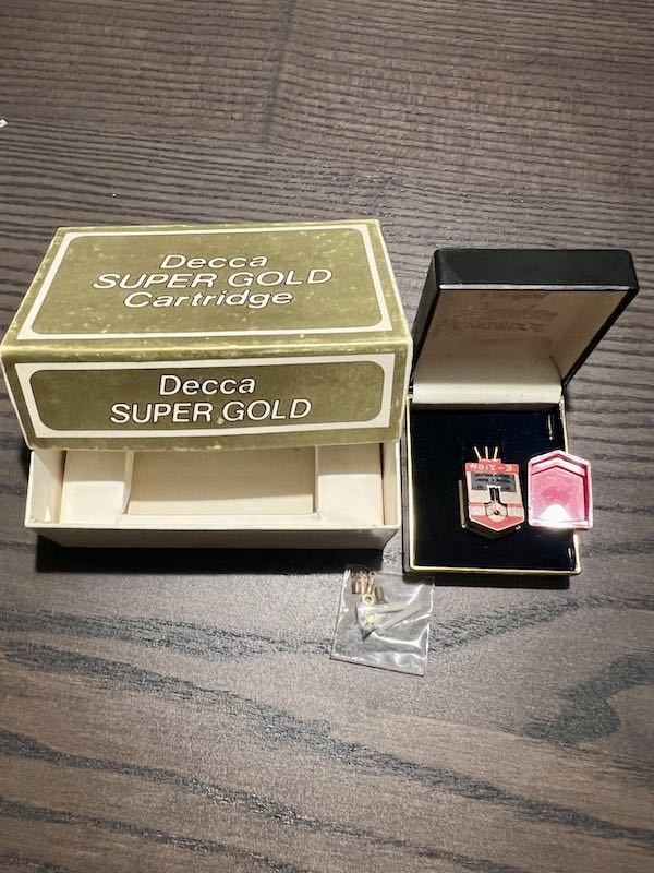 未使用 デッド ストック London Super Gold 旧 DECCA カートリッジ ロンドン スーパー ゴールド デッカ 送料無料 激 レア