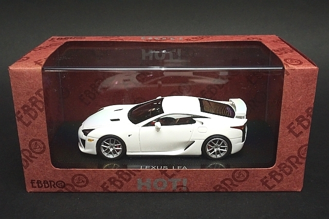 EBBRO エブロ 1⁄43 エブロ 1/43 レクサス LFA ホワイト No.44514