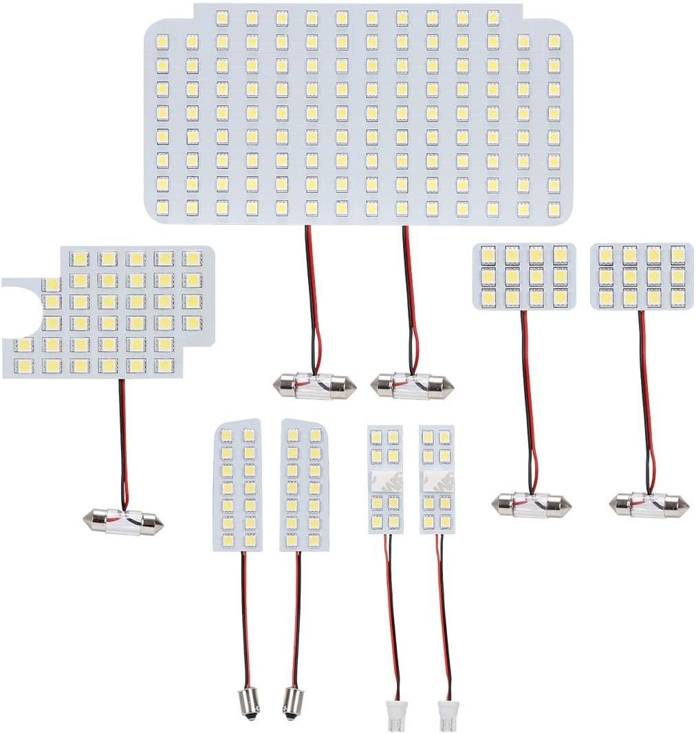SUPAREE トヨタ ハイエース 200系 LED ルームランプセット 専用設計 4型/5型 スーパーGL用 室内灯 カスタムパーツ ホワイト 取付簡単