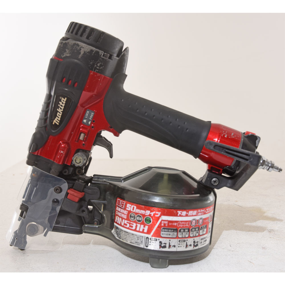 マキタ　50mm　高圧エア　釘打機　AN531H　中古品