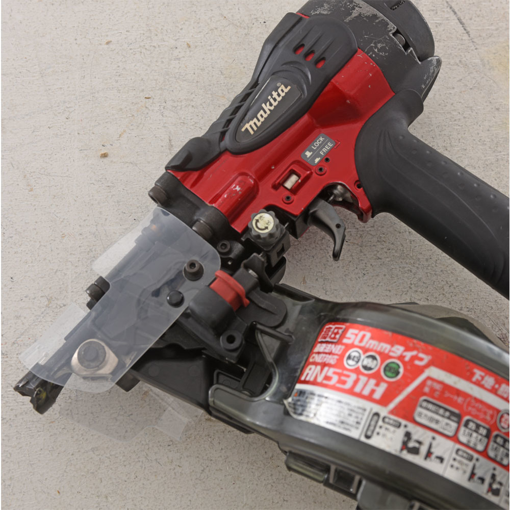 マキタ　50mm　高圧エア　釘打機　AN531H　中古品