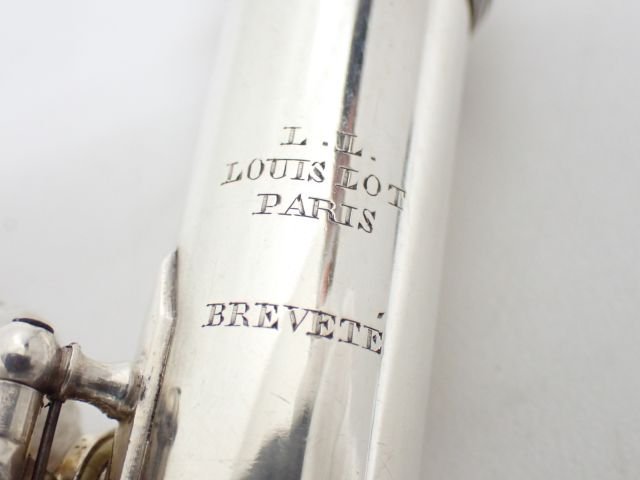 超希少】LOUIS LOT ビンテージフルート Louis E.Chembille Lot S/N