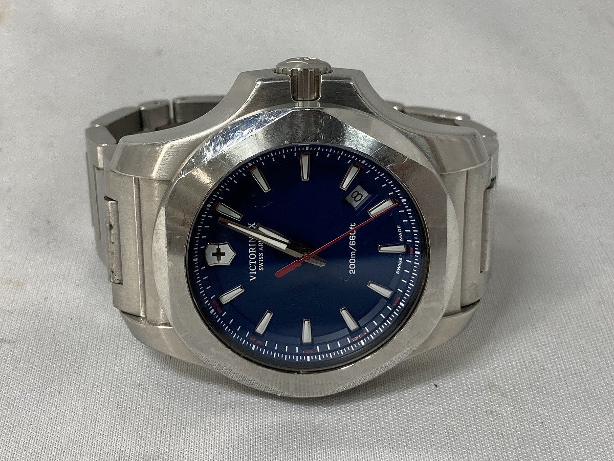 ジャンク VICTORINOX ヴィクトリノックス メンズ クォーツ腕時計 SWISS