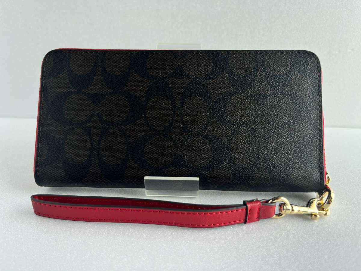 コーチ COACH シグネチャー 長財布 コーチ(COACH) 1円スタート 1円 