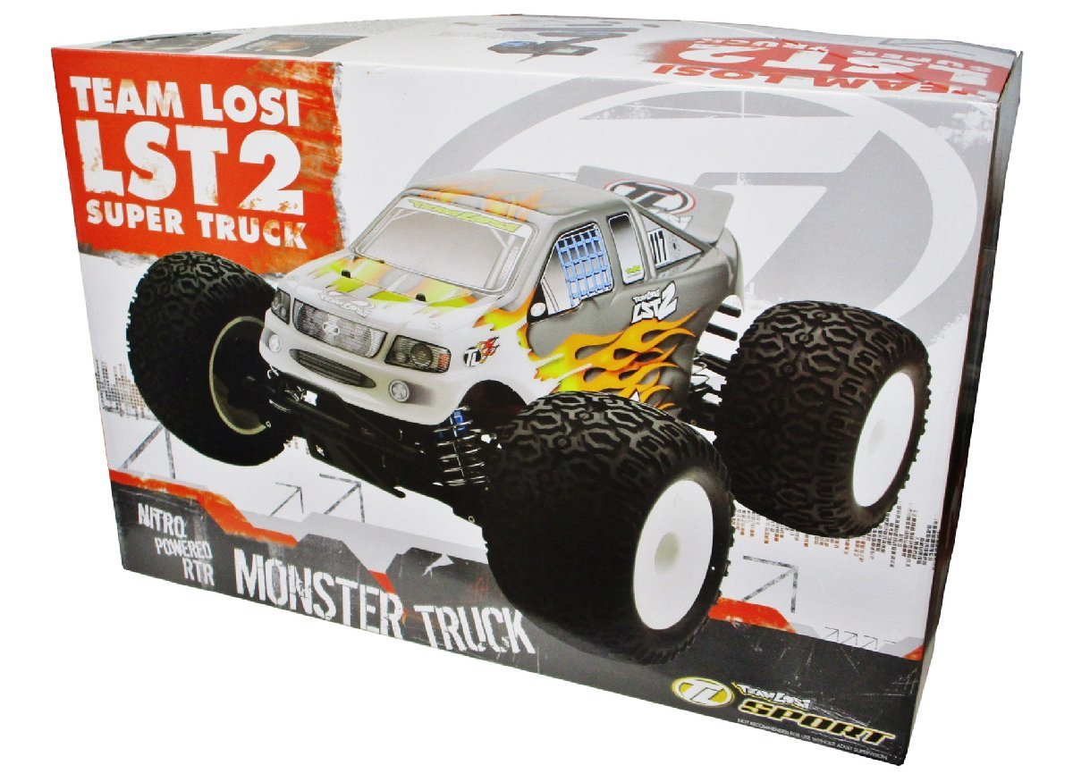  同梱難 Team Losi LST2 ラジコン 1/6 バギーモンスタートラック B byt082001(トラック、トレーラー)｜売買されたオークション情報、yahooの商品情報をアーカイブ公開 - オークファン トラック、トレーラー