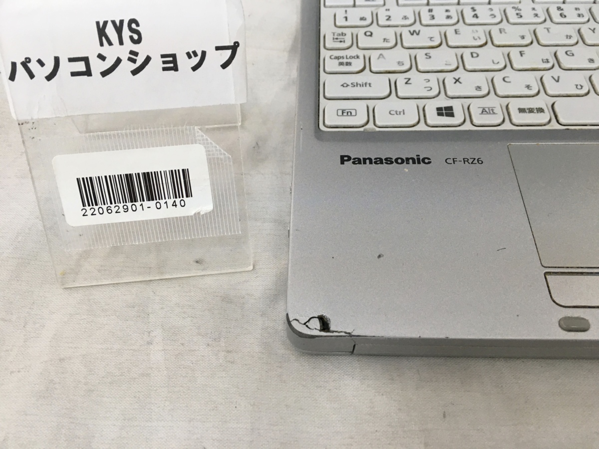 CF-RZ6RDRVS ジャンク⁄ Intel Core Panasonic i5-7Y57 メモリ8.19GB