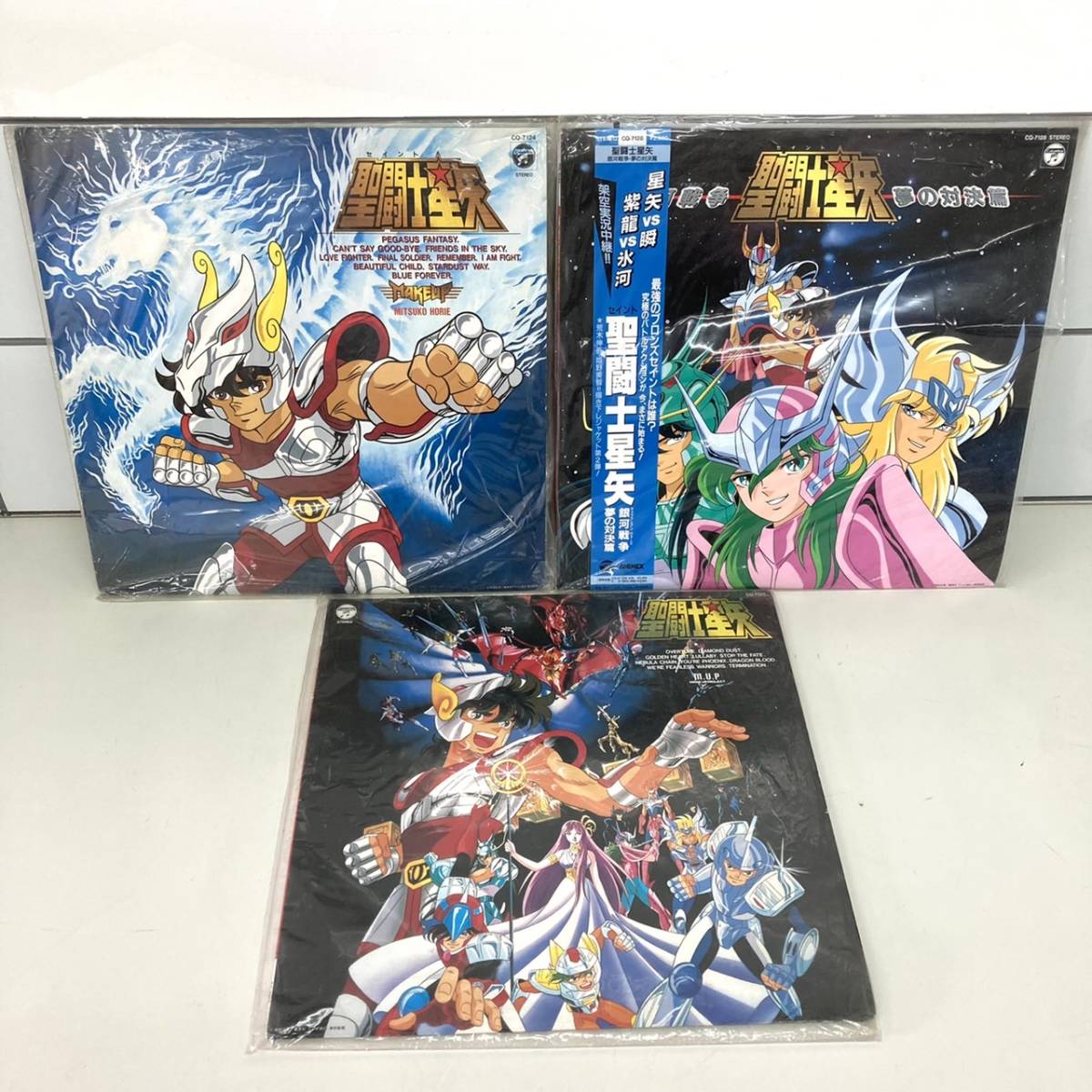 ファーウェイ 聖闘士星矢サントラまとめ売り キャラクターグッズ