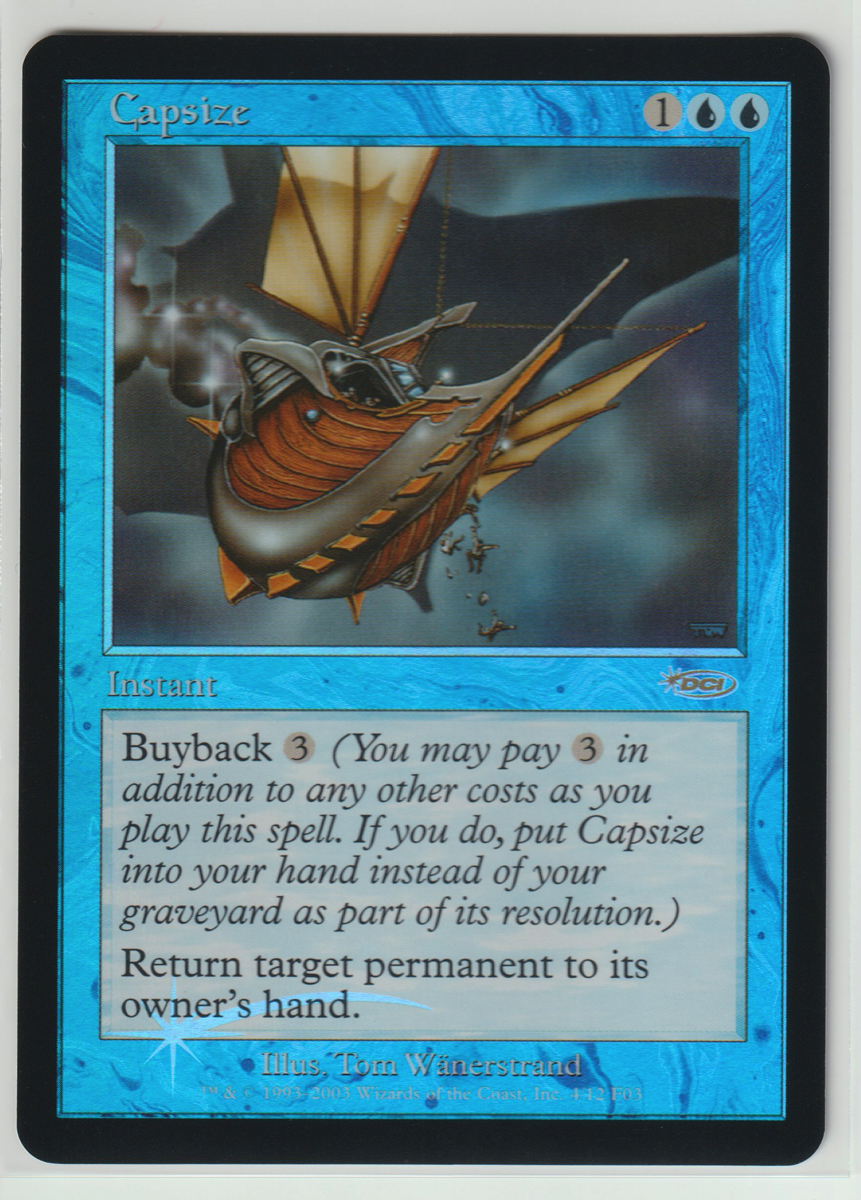 大得価，セール Magic:The Gathering/PROMO FNM DCI 転覆/英1 FOIL(青)｜売買されたオークション情報、yahooの商品情報をアーカイブ公開 - オークファン Foilカード