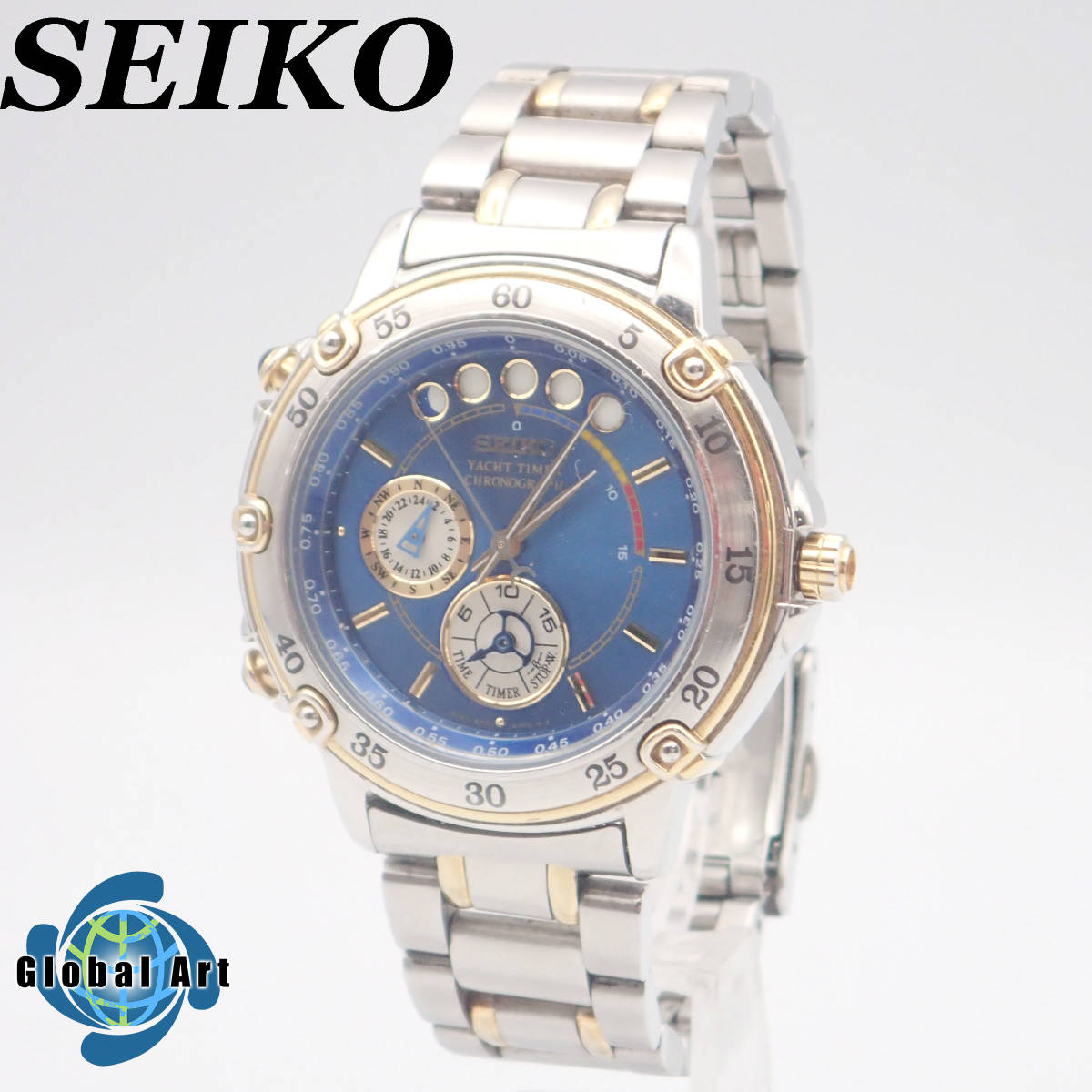 ヨットタイマー 8M37-7000 SEIKO セイコー YACHT メンズ TIMER - 公式