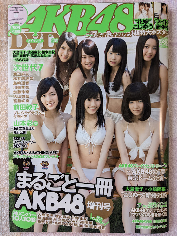 プレイボーイ 2012 まるごと1冊AKB48増刊号 AKB48 SKE48 NMB48 HKT48