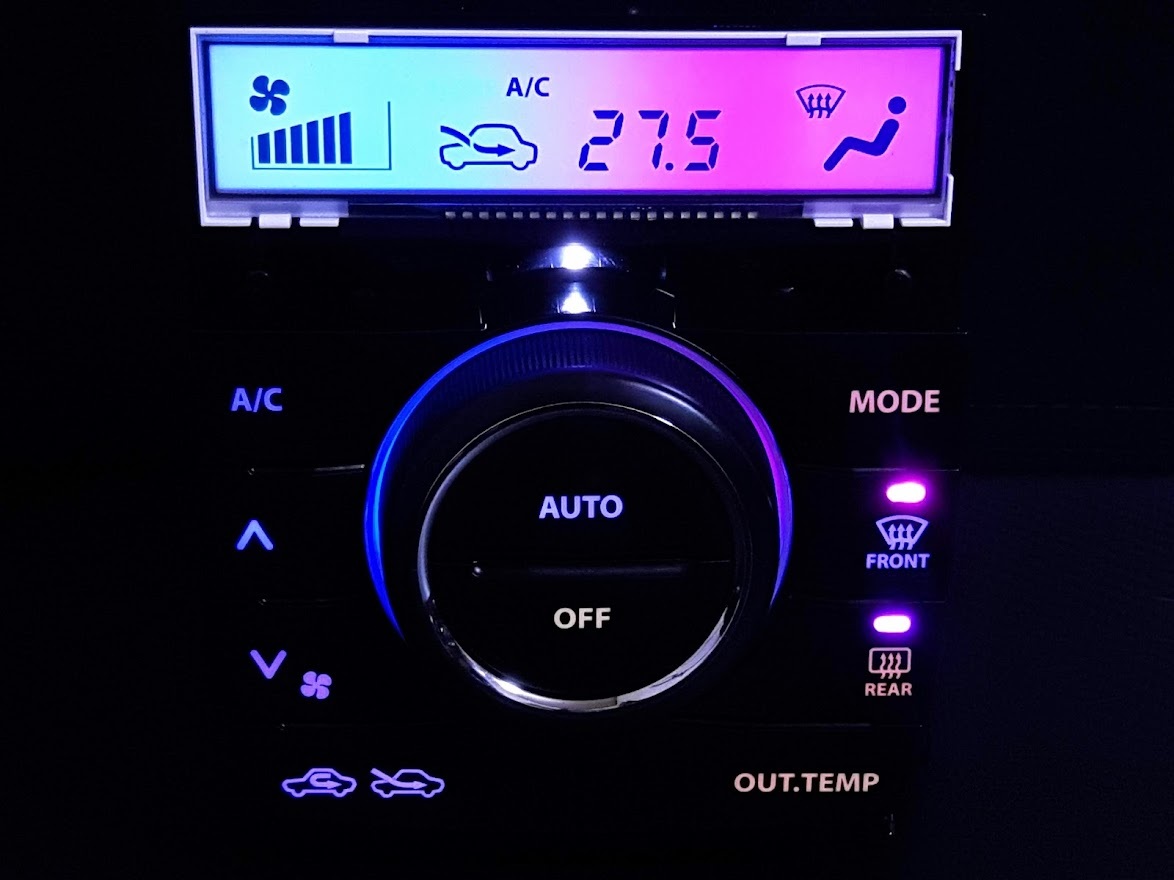 得価，定番 パレットSW MK21S ルークス ML21S エアコンスイッチパネル 7色LED打ち替え済み品(スズキ用)｜売買されたオークション情報、yahooの商品情報をアーカイブ公開 - オークファン スズキ用