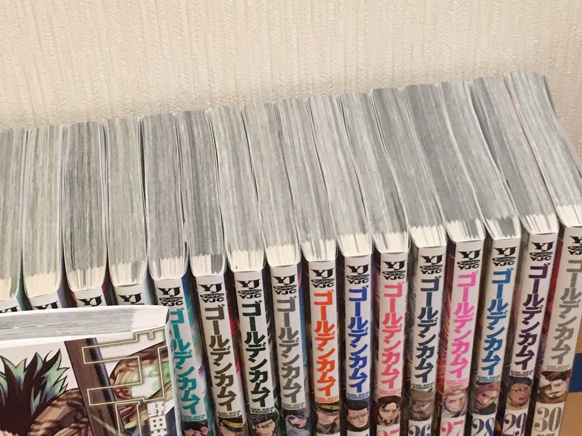 ◇送料無料◇ゴールデンカムイ全巻☆全巻初版＆帯つき☆ワンオーナー品 
