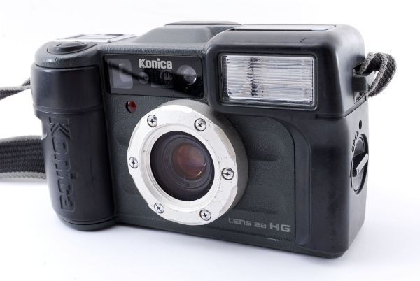 動作好調】 KONICA コニカ 現場監督 LENS 28 HG コンパクトフィルム