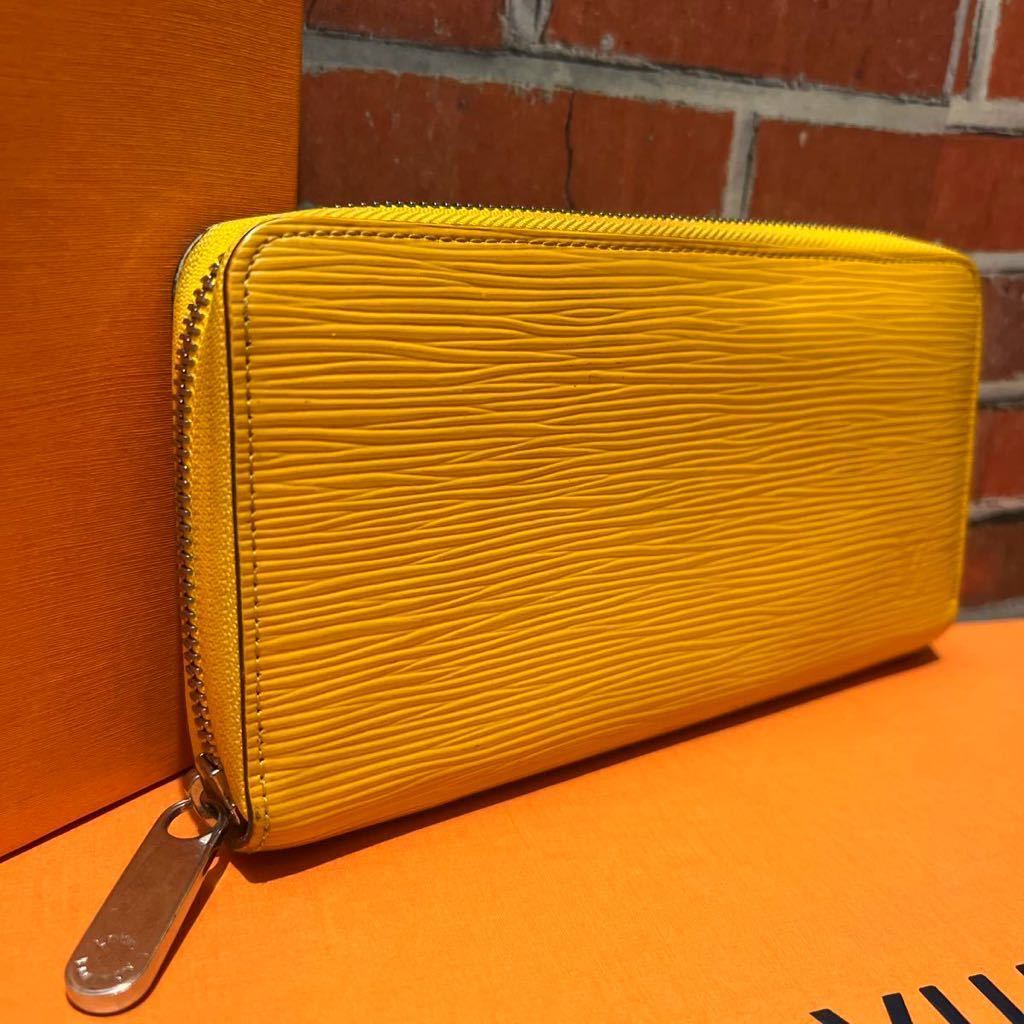  使用わずか&hellip; 正規品 極 LOUIS VUITTON ルイヴィトン エピ ジッピーウォレット ラウンドファスナー 長財布 イエロー 1円スタート(エピライン)｜売買されたオークション情報、yahooの商品情報 服飾小物