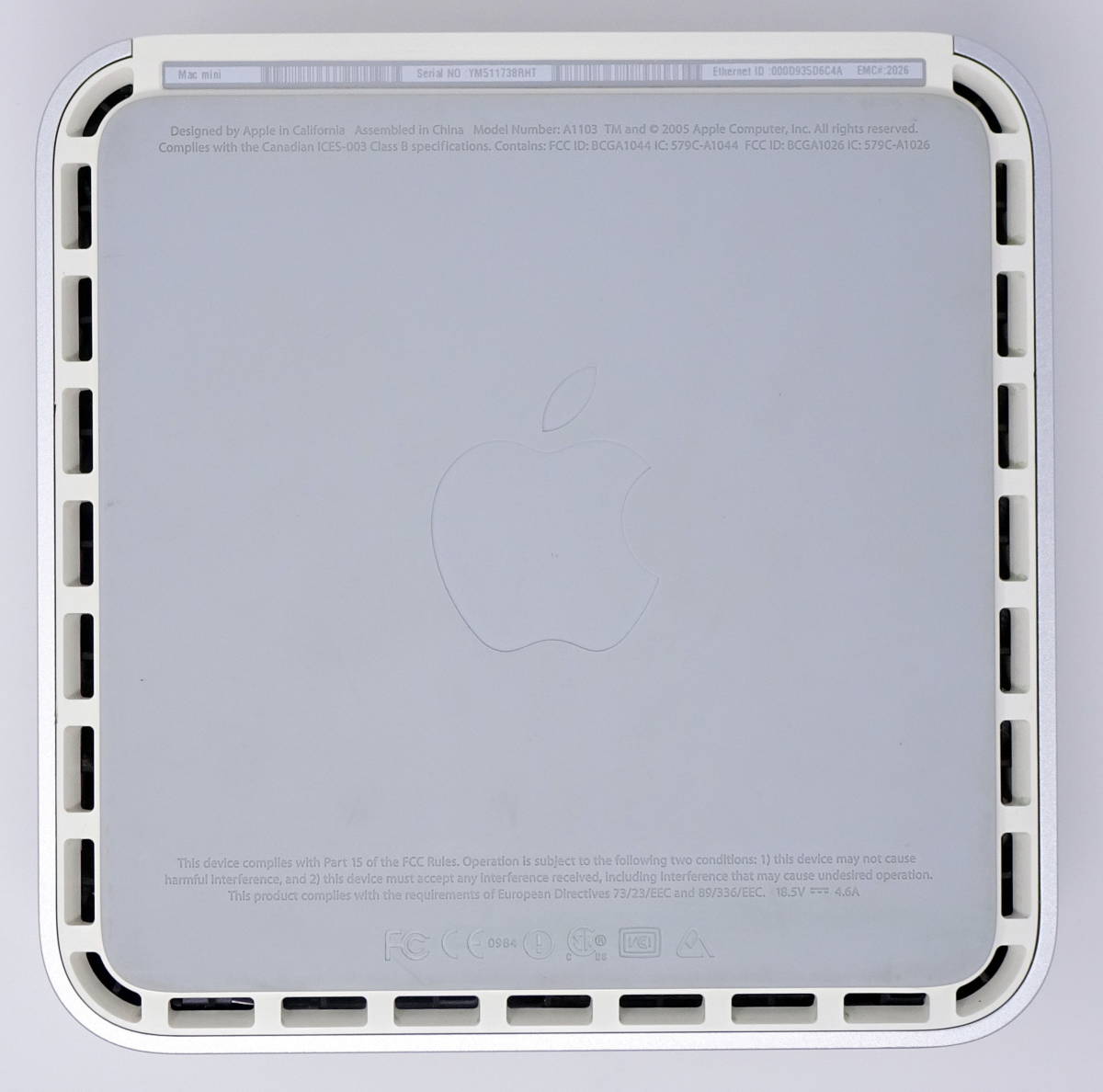 Mac G4 A1103 mini OS9 Mini 1.25GHz Apple 単独起動！bv 0 GHz with 1.25