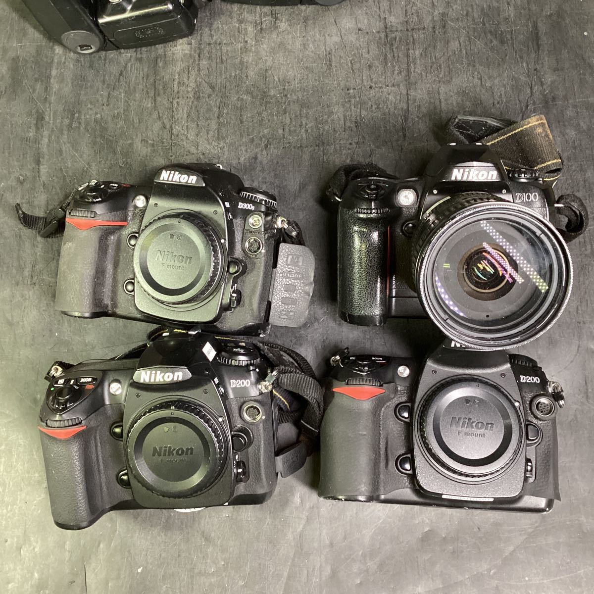 Nikon ニコン デジタルカメラ D100 + D200(2台) + D300s + レンズ(8本  