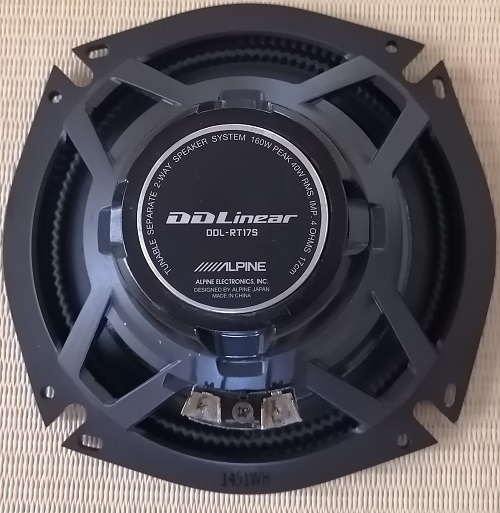 ALPINEアルパインDLX-FT17S+DDL-RT17C 17cm{ D } DDL-R17S Max