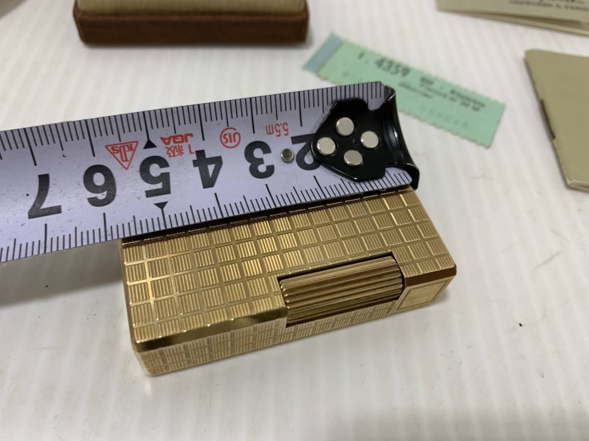 ライター ノース ザ デュポン nanamica LABEL PURPLE FACE NORTH HE オリジナル商品 動作未確認 取説付 専用ケース 金メッキ Yahoo!オークション