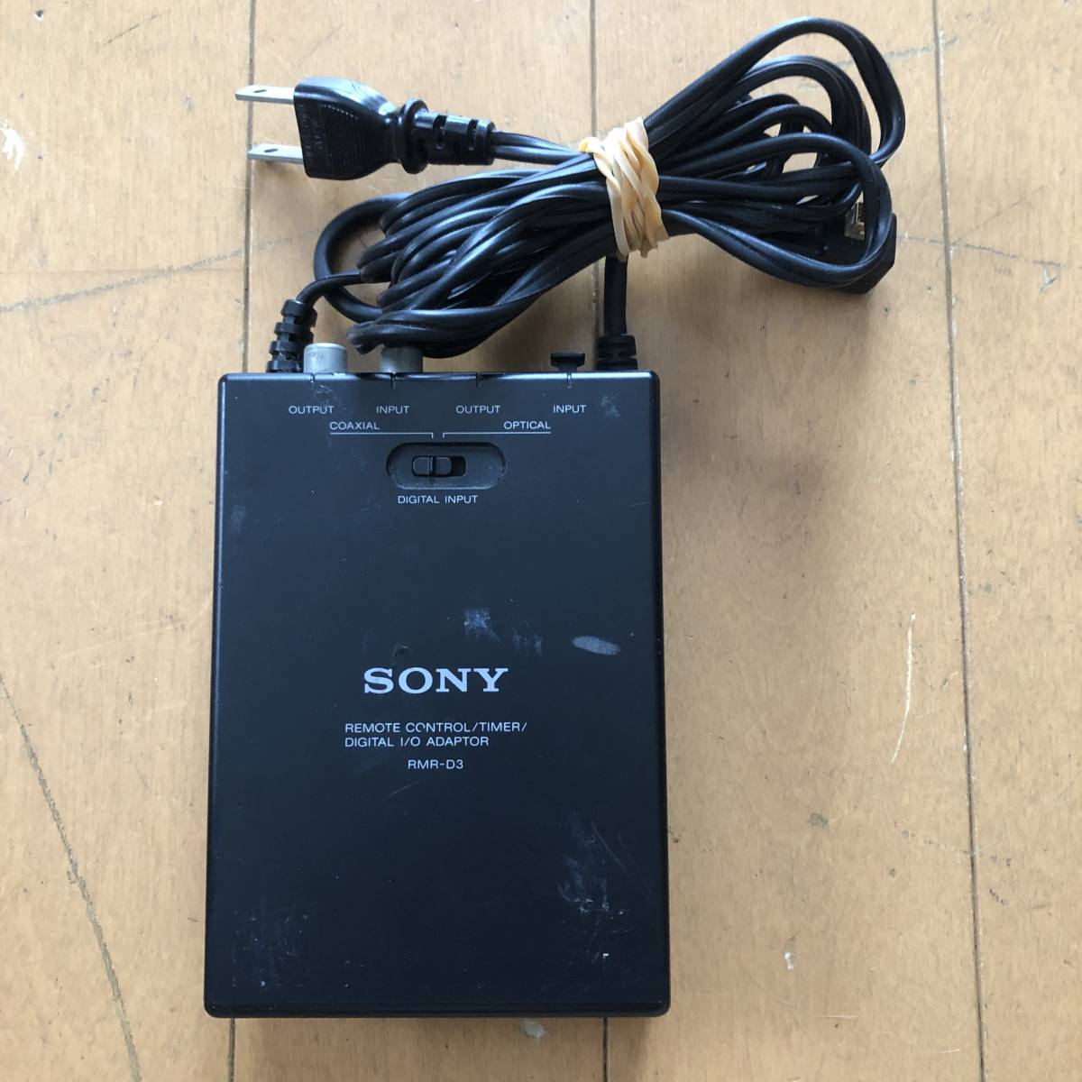 SONY RMP-D3 リモコン/タイマー/デジタルI/Oアダプター SONY DAT TCD-D3 WALKMAN Optical アダプター to ACP-D3付 DAT