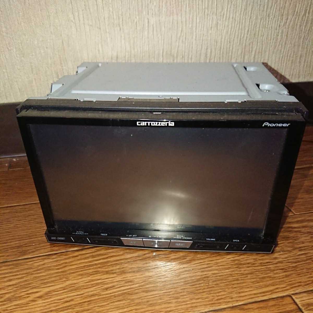 カロッツェリア carrozzeria パイオニア サイバーナビ AVIC-ZH0007 HDD