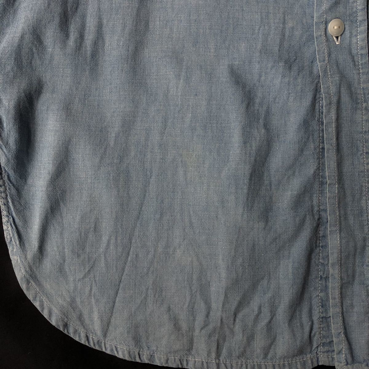 40s BAREKATマチ付シャンブレーシャツ