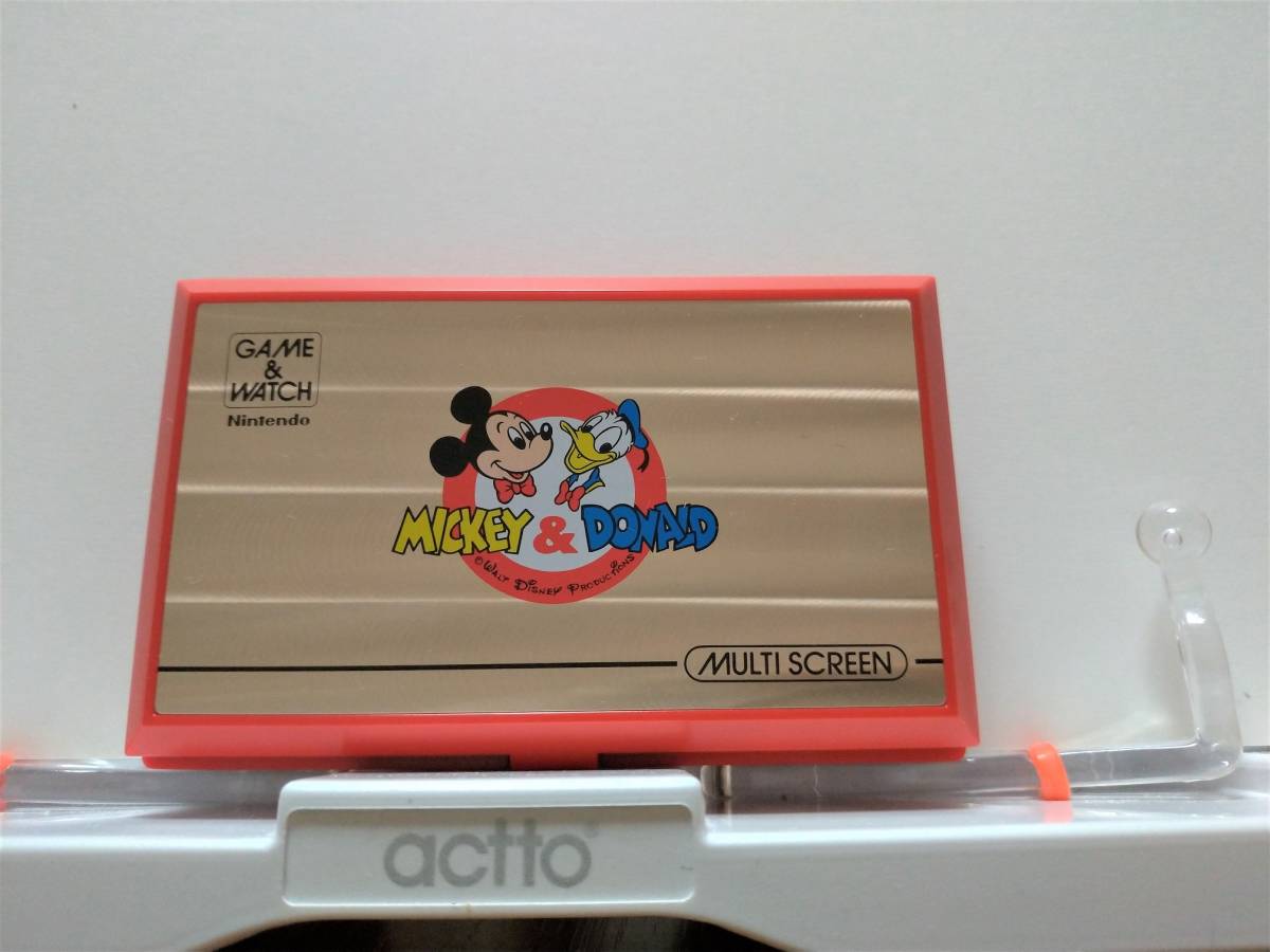 100%新品，お買い得 任天堂ゲームウォッチ ミッキー&ドナルド(ゲームウォッチ)｜売買されたオークション情報、yahooの商品情報をアーカイブ公開 - オークファン ゲームウォッチ