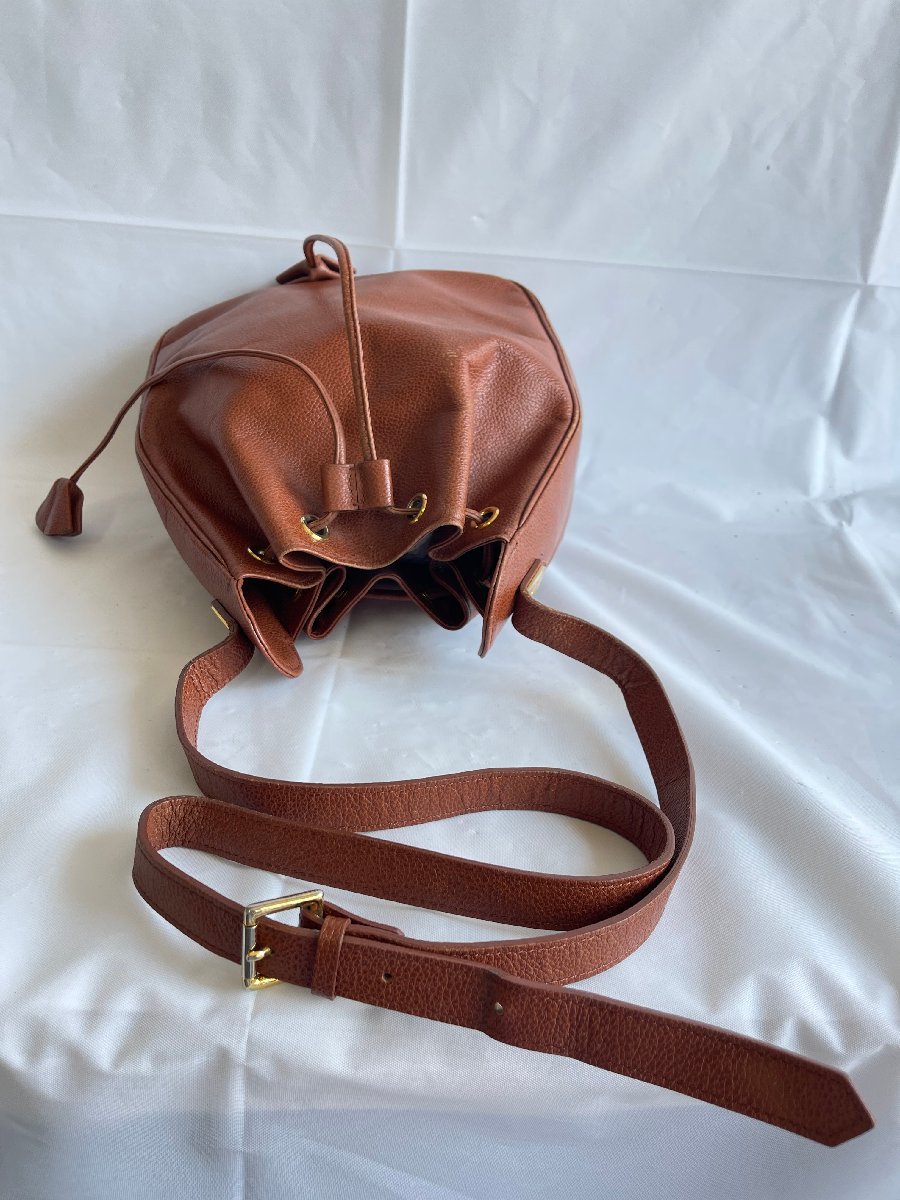 SF0409-10I　ゆうパック着払い　Yves Saint Laurent　ショルダーバッグ　イヴ・サンローラン　巾着型　バケット　ブラウン色　鞄　カバン | クリマプラス100ウィズシェルジャケット モンベル 駝鳥 24&frasl;40&frasl;LD+SN（115000921） コーデュラ｜SUNDAY
