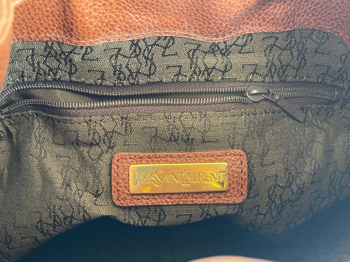 SF0409-10I　ゆうパック着払い　Yves Saint Laurent　ショルダーバッグ　イヴ・サンローラン　巾着型　バケット　ブラウン色　鞄　カバン | クリマプラス100ウィズシェルジャケット モンベル 駝鳥 24&frasl;40&frasl;LD+SN（115000921） コーデュラ｜SUNDAY