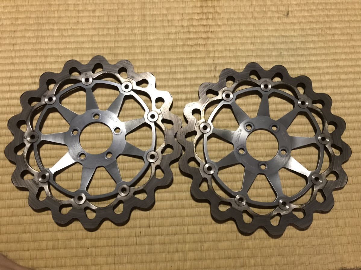 ☆ BRAKING ブレーキング 320 大径ディスクローター ゼファー ウェーブ