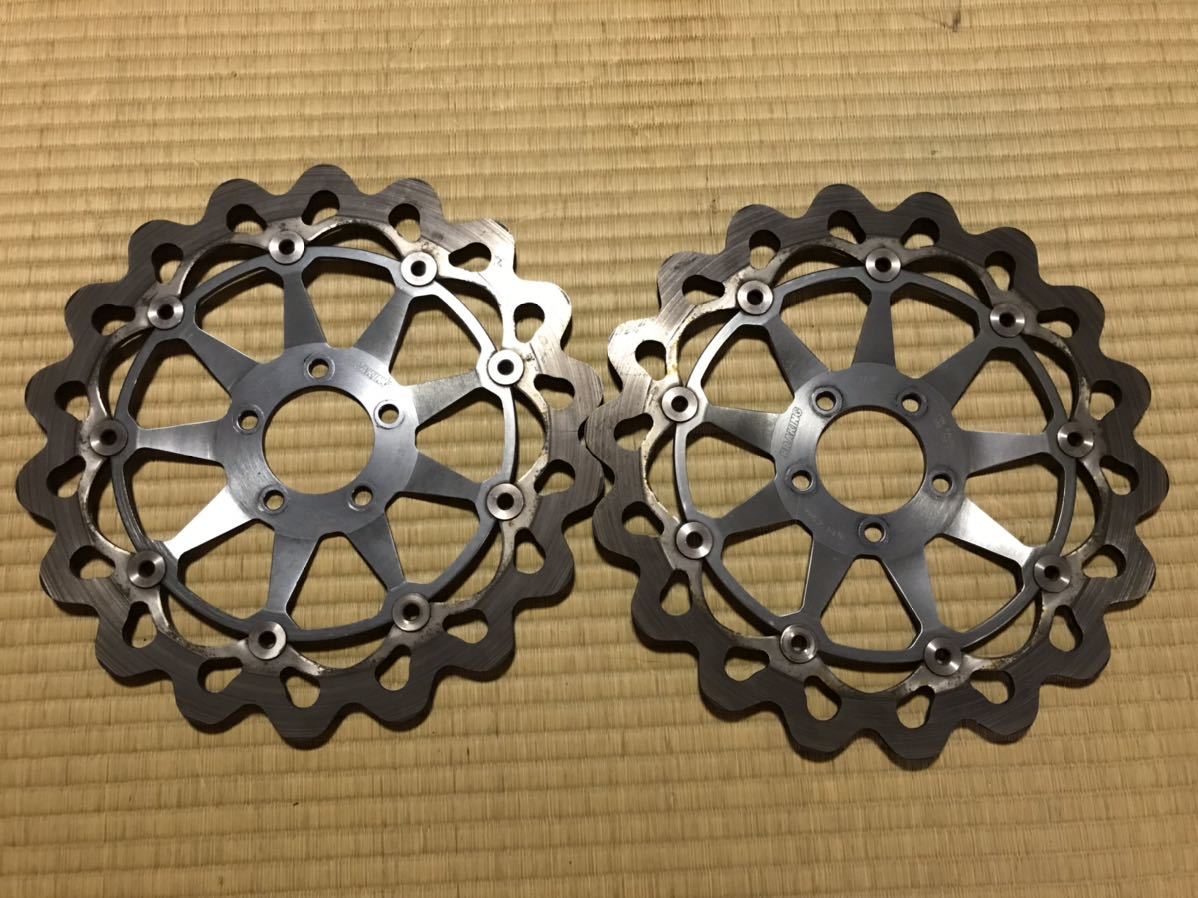 ☆ BRAKING ブレーキング 320 大径ディスクローター ゼファー ウェーブ