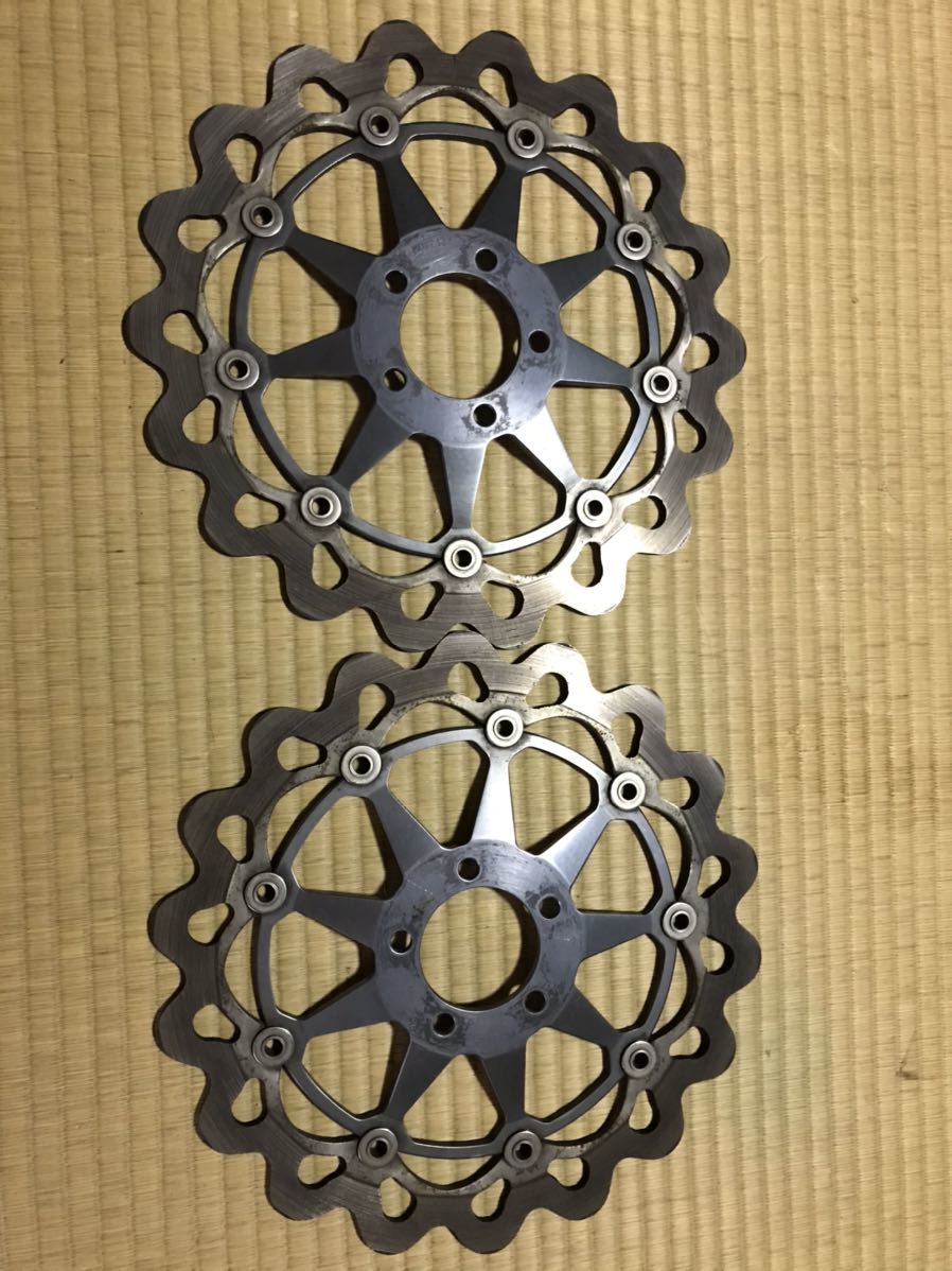 ☆ BRAKING ブレーキング 320 大径ディスクローター ゼファー ウェーブ
