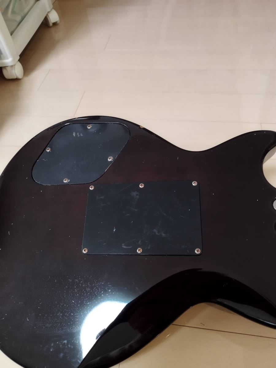 動作未確認】グラスルーツ エレキギター 現状品 ジャンク ロック式