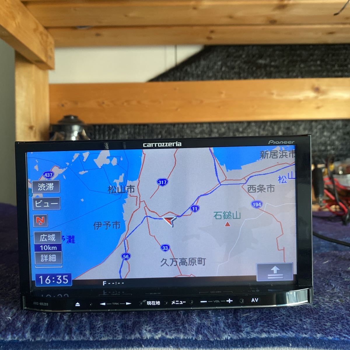 AVIC-MRZ99 カロッツェリア フルセグ視聴 2010年 フイルムアンテナ付き