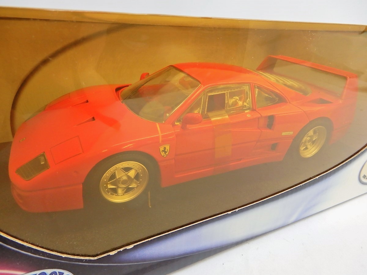 071Z168☆【未開封品】HotWheels/ホットウィール 1/18 Ferrari F40 