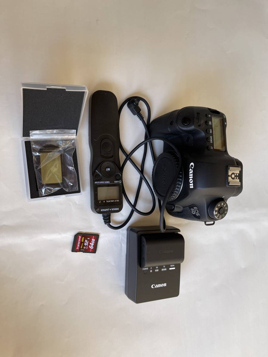 Canon EOS 6D HKIR改造カメラ EOS 6D（HKIR改造済み）+レリーズ+フィルター+SDカード EOS Canon