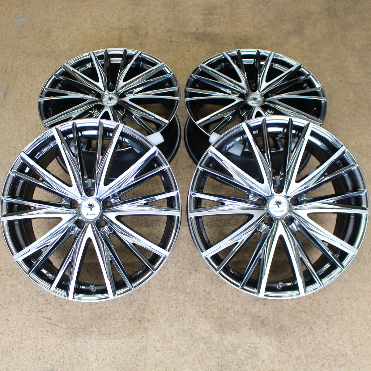 プリウス CT ウィッシュ カローラスポーツ等 19インチ weds クレンツェ 