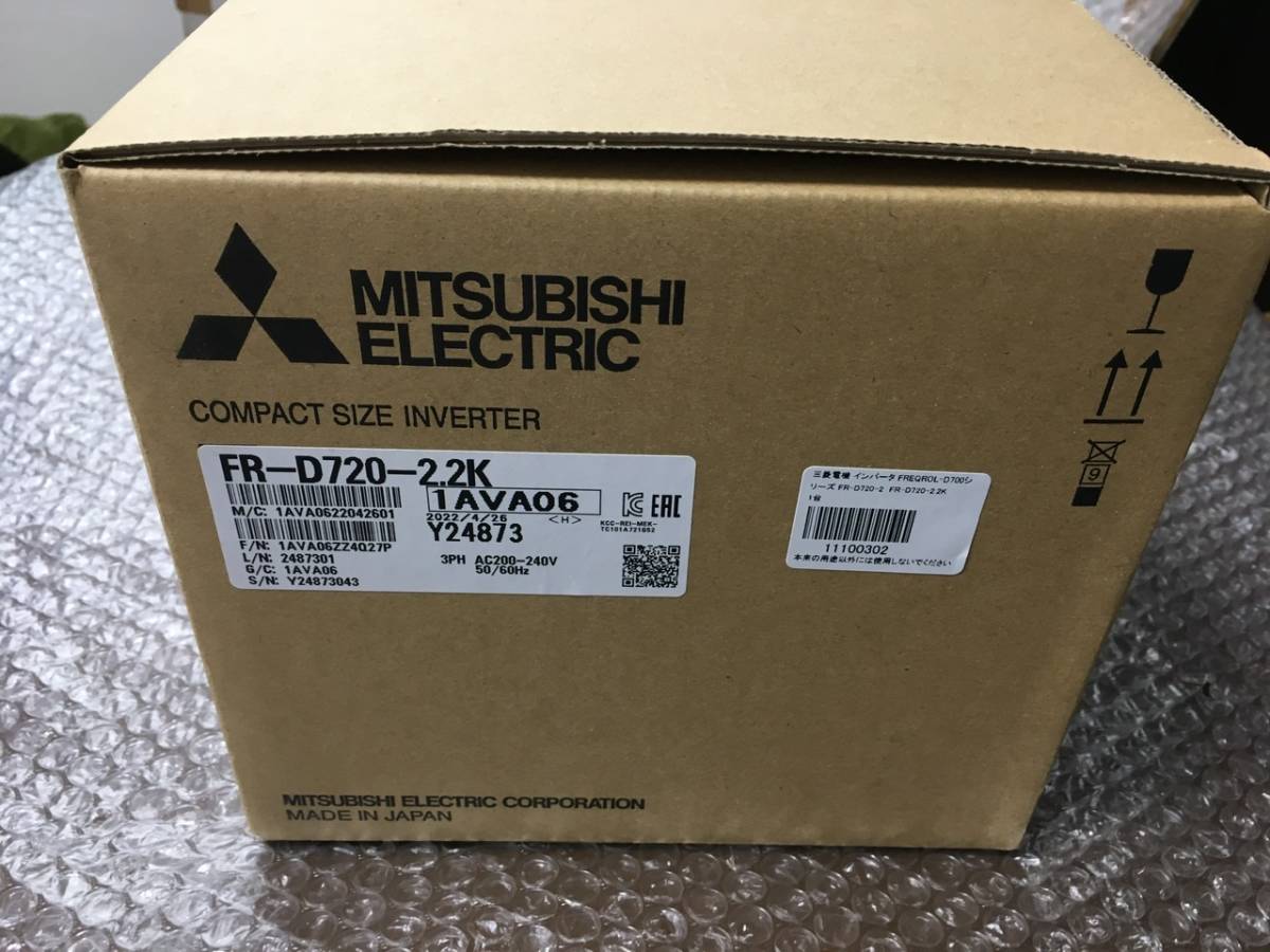 三菱電機 インバーター FR-D720-2.2K ④(その他)｜売買されたオークション情報、yahooの商品情報をアーカイブ公開 - オークファン その他